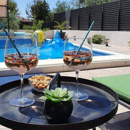 Villa Fides With Private Pool, Garden And Sea View Kastel Novi Екстер'єр фото