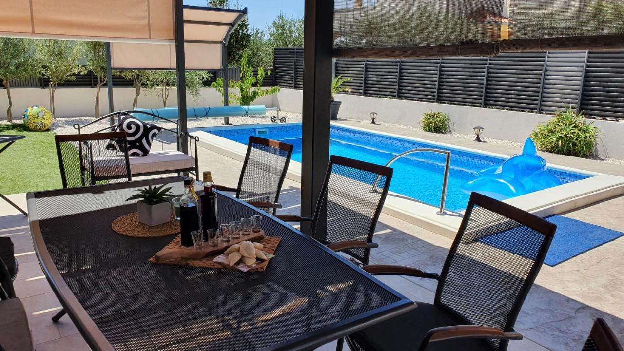 Villa Fides With Private Pool, Garden And Sea View Kastel Novi Екстер'єр фото