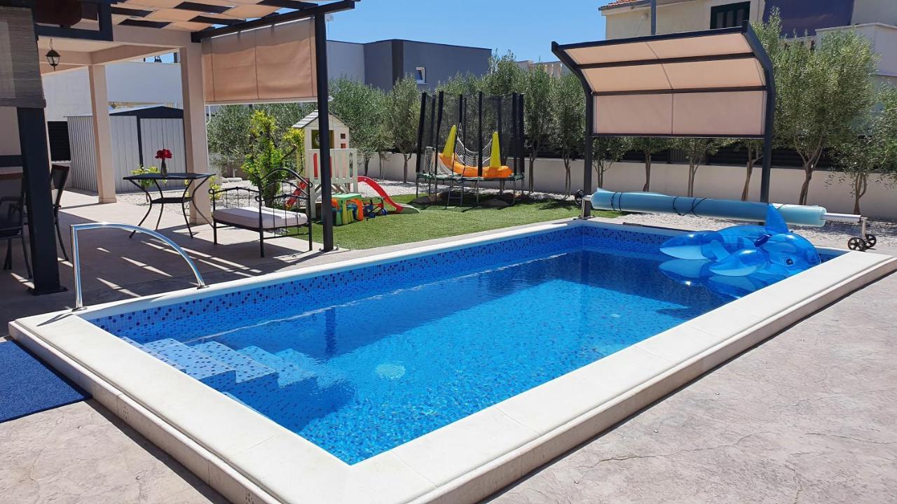 Villa Fides With Private Pool, Garden And Sea View Kastel Novi Екстер'єр фото