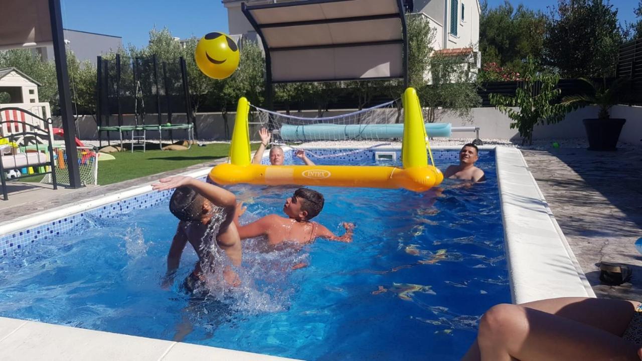 Villa Fides With Private Pool, Garden And Sea View Kastel Novi Екстер'єр фото
